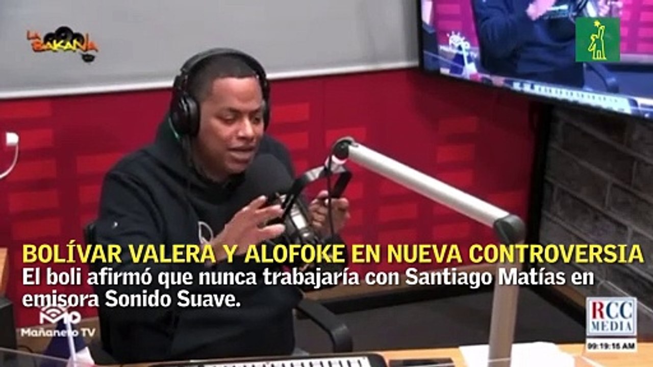 Bolívar Valera y Alofoke en nueva controversia