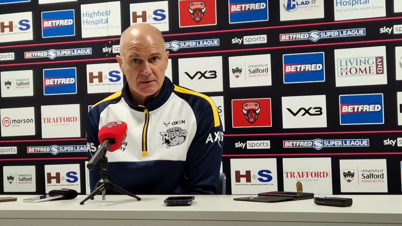 Leeds Rhinos coach Brad Arthur