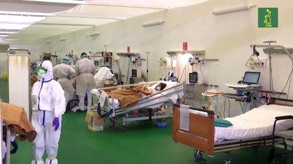 Italia registra 464 muertes en 24 horas aunque cae el número de positivos