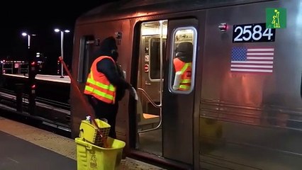 Nueva York cierra su metro por las noches para desinfectarlo