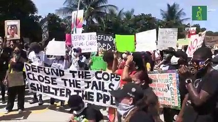 "No puedo respirar" vuelve a las calles de Miami con miles de manifestantes