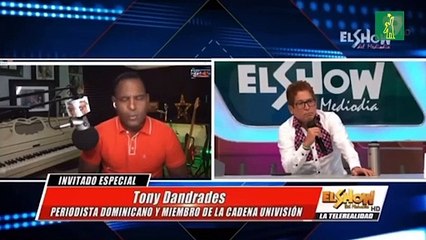 El Pachá arremete contra Tony Dandrades en vivo y éste acusa a Iván Ruiz de darle un “golpe bajo”