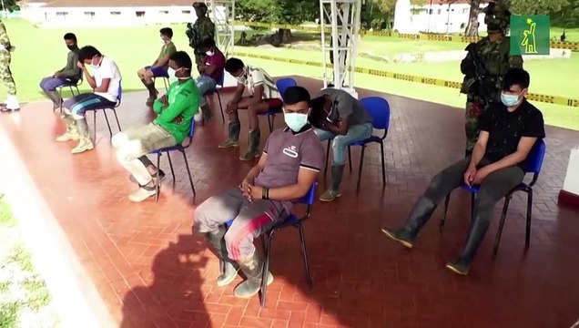 Veinte guerrilleros del ELN se desmovilizan en Colombia