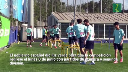 El fútbol español regresa el 8 de junio sin público y con 5 cambios