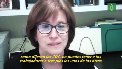 "A Trump no le importa si esos trabajadores se enferman o mueren"