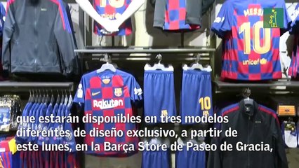 El Barça presenta sus propias mascarillas protectoras para la COVID