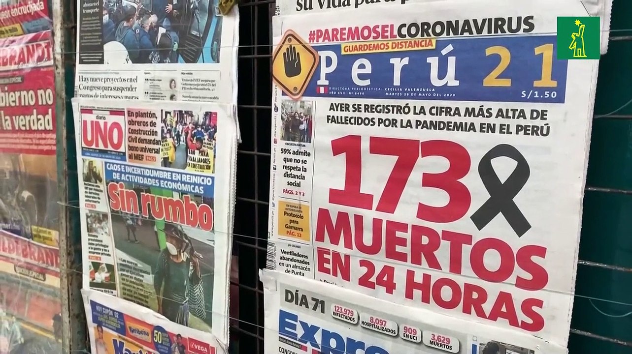 Perú registra nuevo récord de infectados, con más de 5.700 casos en un día