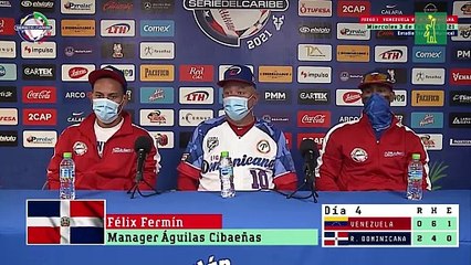 Fermín y García dan detalles sobre el triunfo ante Venezuela