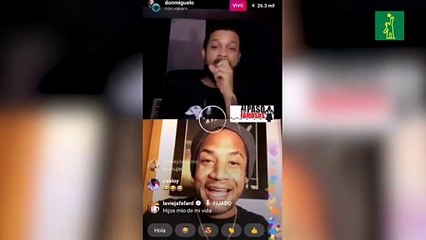 Don Miguelo y Vakeró realizan live amistoso, pero en bachata