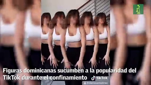 Figuras dominicanas sucumben a la popularidad del TikTok durante el confinamiento