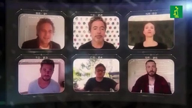 Los Avengers se reúnen por Zoom y piden que te quedes en casa