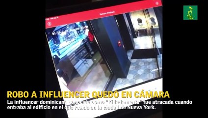 Asaltan a la influencer dominicana “Killadamente”, y todo fue captado en cámara
