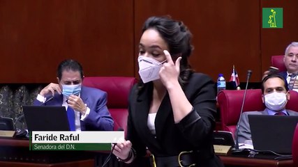 Senadores Dionis Sánchez y Faride Raful se enfrentan por tema "peaje sombra"