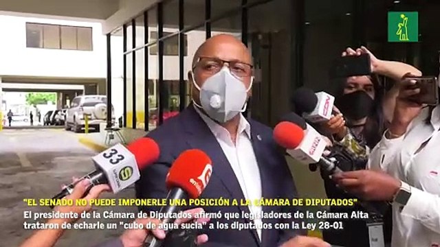 Alfredo Pacheco: El Senado no puede imponerle una posición a la Cámara de Diputados
