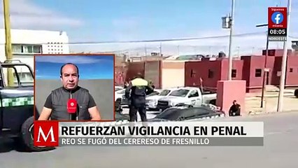 Reo con padecimiento mental se fuga del Cerereso de Fresnillo, Zacatecas