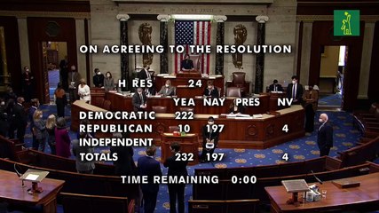 Trump enfrentado a un nuevo juicio político en la recta final de su mandato