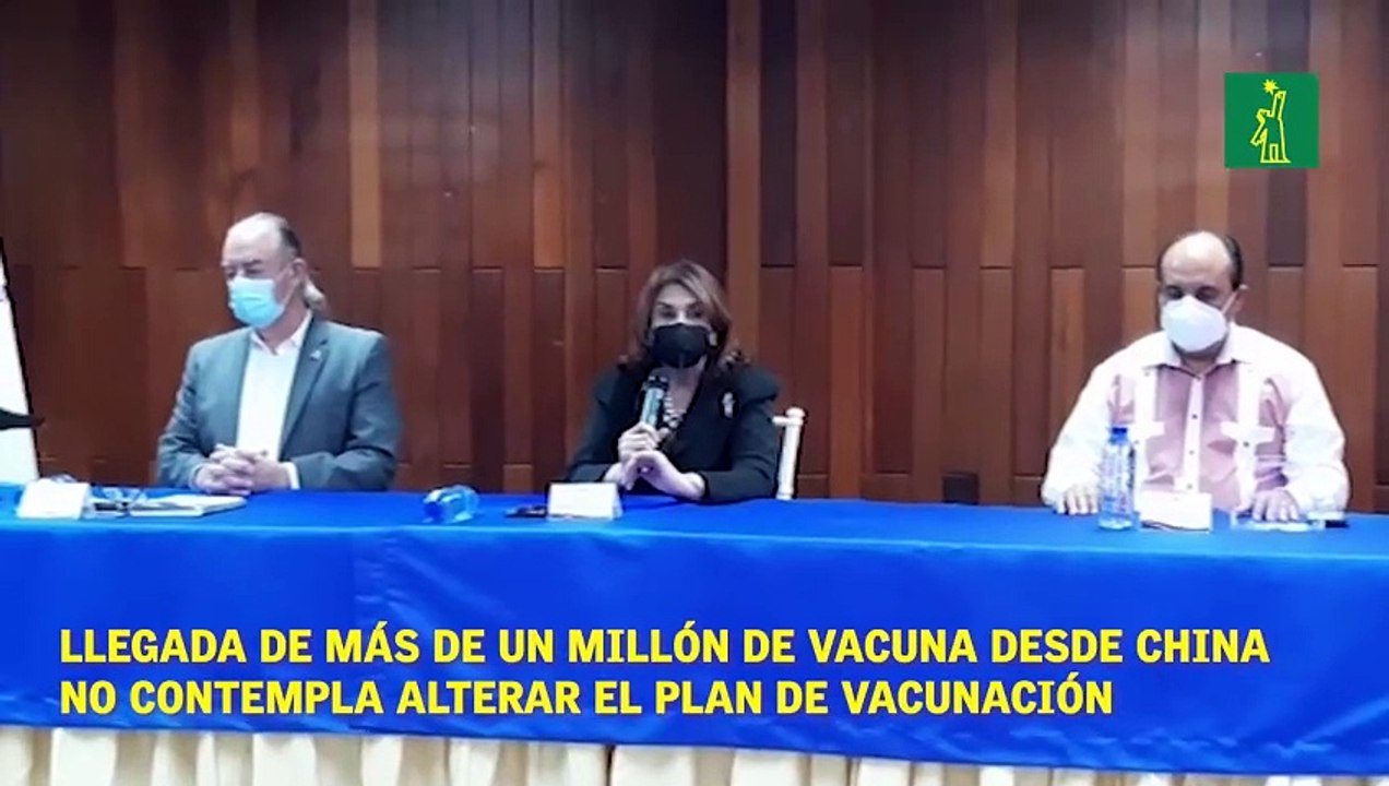 El Ministerio de Salud Pública  explicó que la llegada de más de un millón de vacuna desde China no contempla alterar el Plan de vacunación.
