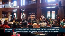 Momen Presiden Prabowo Temui para Tokoh & Pemimpin Redaksi, Gelar Diskusi-Makan Siang Bersama