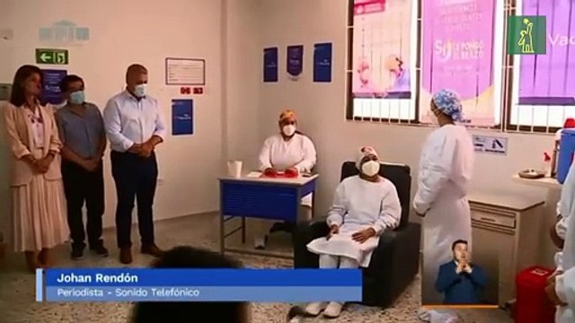 Colombia arranca campaña de vacunación masiva contra el covid-19