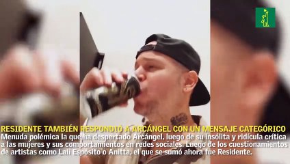 Residente también le respondió a Arcángel con un mensaje categórico
