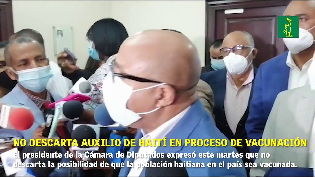 Pacheco dice que no descarta la posibilidad de que RD pueda ir en auxilio de Haití en proceso de vacunación.