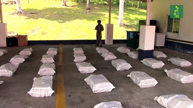 Autoridades panameñas incautan más de una tonelada de droga