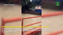 Reportan daños por crecida de ríos y cañadas en el Cibao