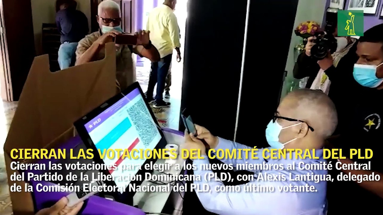 Cierran las votaciones para elegir a los nuevos miembros al Comité Central del PLD
