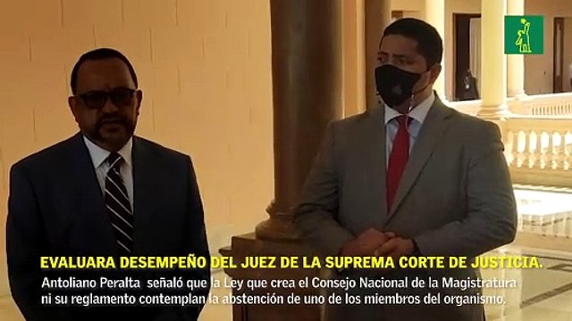 El Consejo Nacional de la Magistratura movió para el viernes en la tarde la evaluación del desempeño del juez de la Suprema Corte de Justicia.