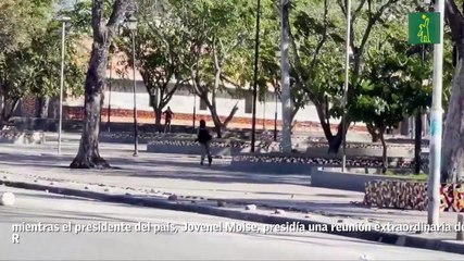 Al menos dos periodistas heridos de bala en una manifestación en Haití