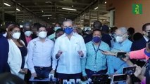 Abinader visita el Merca Santo Domingo