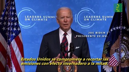 La cumbre de Biden impulsa un mundo con cero emisiones netas para 2050