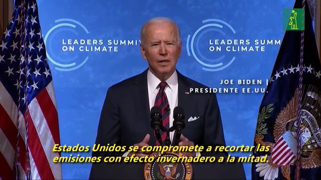 La cumbre de Biden impulsa un mundo con cero emisiones netas para 2050