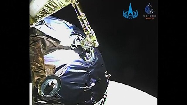 Sonda espacial china envía video de Marte