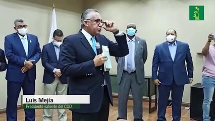 Luis Mejía habla en su último día como presidente del COD