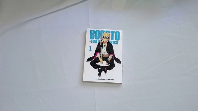 Boruto: Two Blue Vortex Manga Vol. 1 Unboxing