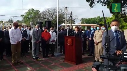 Vicepresidenta Raquel Peña, encabeza actos del 177 aniversario de la Batalla del 30 de Marzo