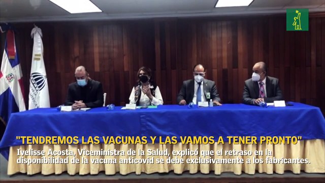Viceministra de Salud: “podemos asegurar que tendremos vacunas y la vamos a tener pronto”