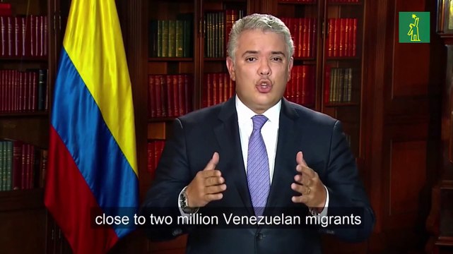 Iván Duque pide no ser indiferentes a los crímenes atroces en Venezuela.