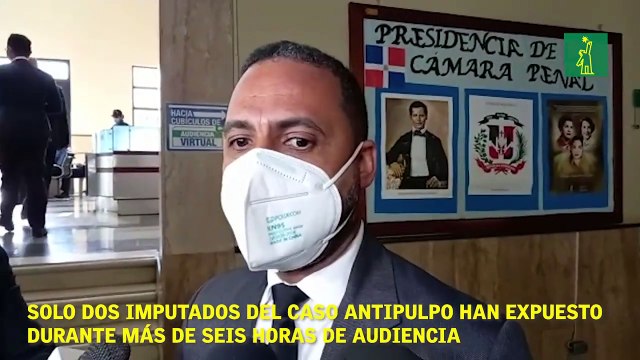 Solo dos imputados del caso Antipulpo han expuesto durante más de seis horas de audiencia .