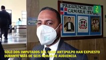 Solo dos imputados del caso Antipulpo han expuesto durante más de seis horas de audiencia .