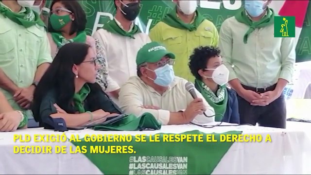 Miembros del Comité Central del PLD exigen se aprueben las tres causales .