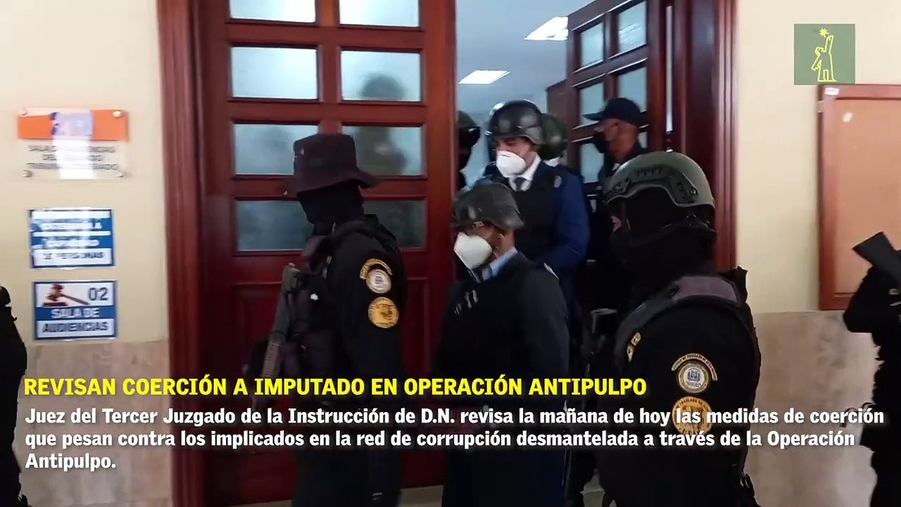 Revisan Coerción A Imputado En Operación Antipulpo