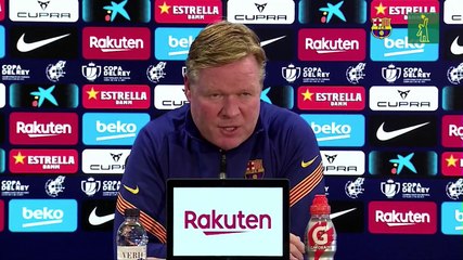 Koeman: "Cuando salió la noticia (de la detención de Bartomeu) estuve jodido"