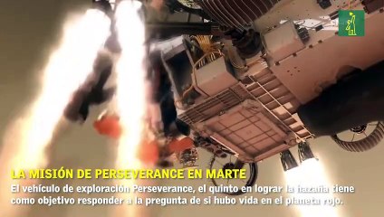 La misión de Perseverance en Marte.