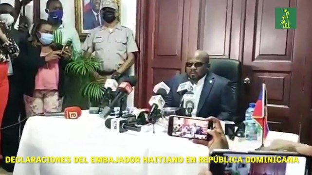 Declaraciones del embajador haitiano en República Dominicana.