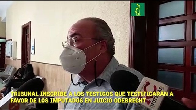 Tribunal inscribe a los testigos que testificarán a favor de los imputados en juicio Odebrecht.