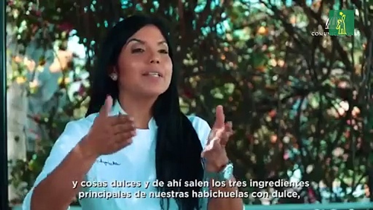 Chef cuenta el origen de las habichuelas con dulces