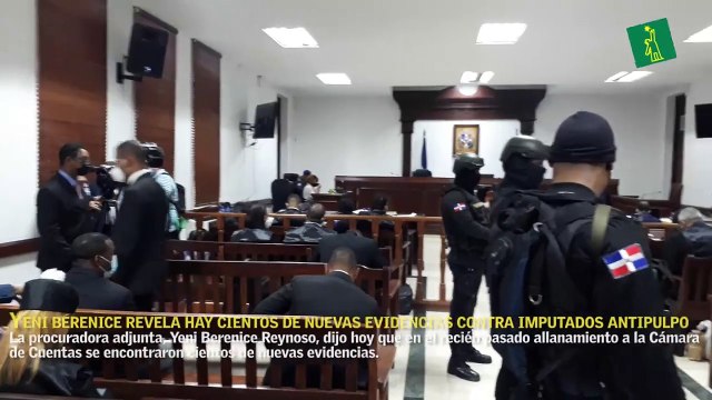 Yeni Berenice revela hay cientos de nuevas evidencias contra imputados Antipulpo