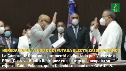 Hereda curul viudo de diputada electa Zaida Polanco